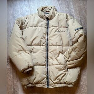 Perry Ellis Light Brown Quilted Jacket